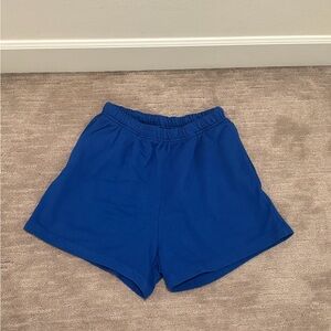 NEVER WORN W/ TAGS Daily Drills Blue Sweat Shorts *OLD SIZING*